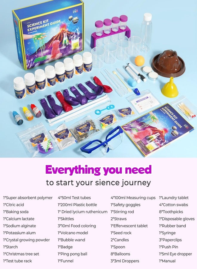 Airbition 80+ Science Experiment Kit for Kids Ages 5-6-7-8, STEM Learning and Educational Toys, First Science Kit for Boys Girl Birthday Gifts - Image 4